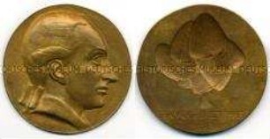 Medaille zum 150. Todestag des Johann Wolfgang von Goethe