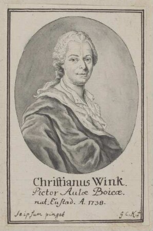 Bildnis des Christianus Wink