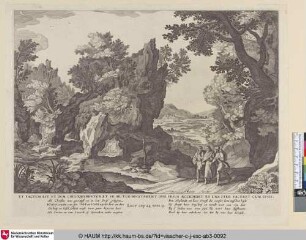 [Christus mit den Jüngern auf dem Weg nach Emmaus]