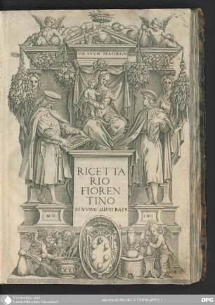 Ricettario fiorentino di nuovo illustrato