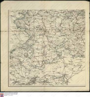 . Topographische Karte der Provinz Oberhessen: Blatt 3