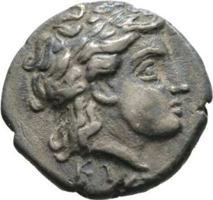 Münze, 1/2 Drachme (Hemidrachme), 4.Jhd. v. Chr.
