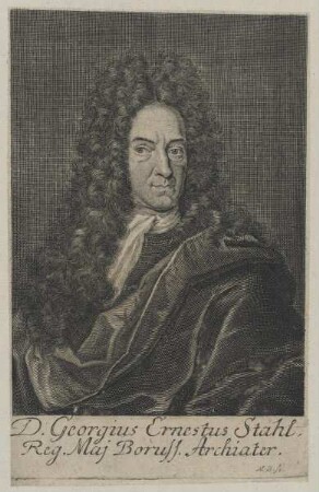 Bildnis des Georgius Ernestus Stahl