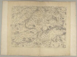 Carte Particuliere Des Environs De Lille, Tournay, Valenciennes, Bouchain, Douay, Arras, Bethune : avec Privilege du Roy