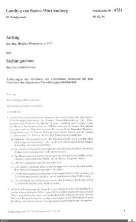 210: Landtag Baden-Württemberg, Beilagen, 1991, Bd. 33