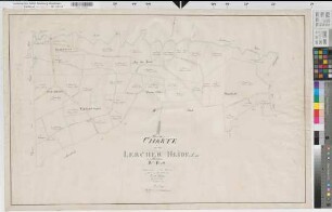 Lerche (Hamm), Teilung der Lercher Heide, Bl.4 Brouillonkarte