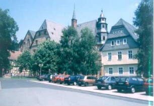 Haina. Gebäude des Psychiatrischen Krankenhauses