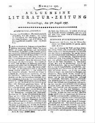 Hecker, A. F.: Theoretisch practische Abhandlung über den Tripper. Leipzig: Schwickert 1787