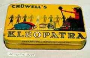 Blechdose für Tabak "CRÜWELL'S KLEOPATRA"