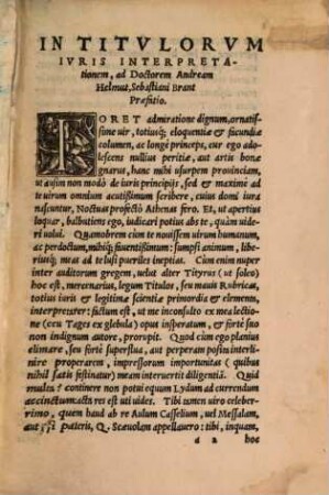 Titulorum omnium iuris tam civilis, quam canonici expositiones