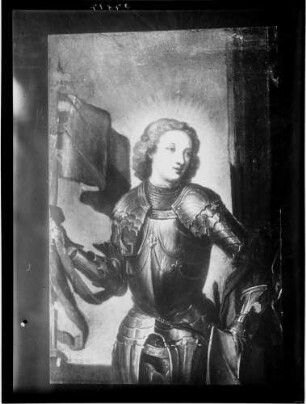 Kloster Lichtental Bernhard II. von Baden (1428/29-1458) aus Klappaltar des Markgrafen Ludwig Georg