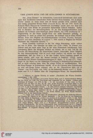 2: Über Joseph Rosa und die Rosa-Zimmer in Schönbrunn