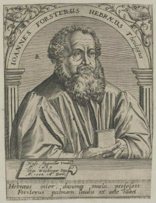 Bildnis des Ioannes Forsterus