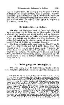 III. Würdigung des Gedichtes
