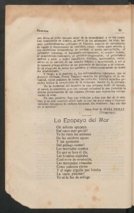 La epopeya del mar