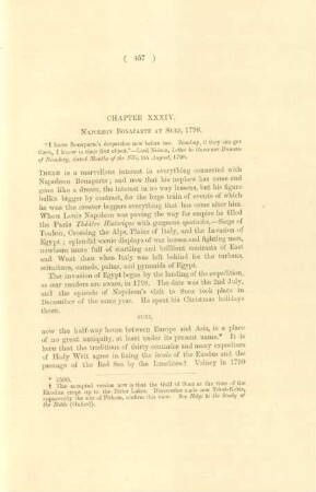 Chapter XXXIV. Napoleon Bonaparte at Suez, 1798