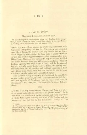 Chapter XXXIV. Napoleon Bonaparte at Suez, 1798
