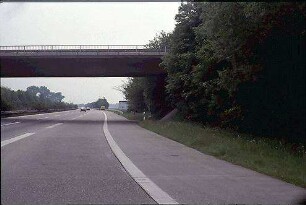 Einfahrt West zu Hauptfahrbahn West (Frankfurt Richtung Heidelberg)