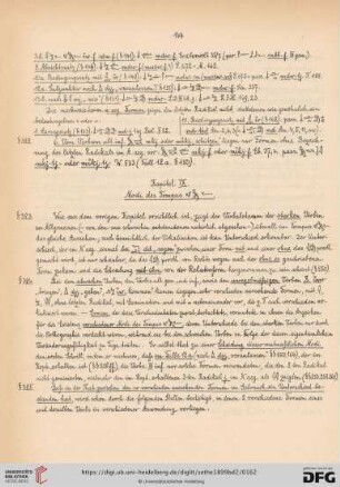 Kapitel IX. Modi des Tempus [Hieroglyphen]