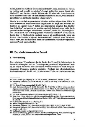 III. Der römisch-kanonische Prozeß