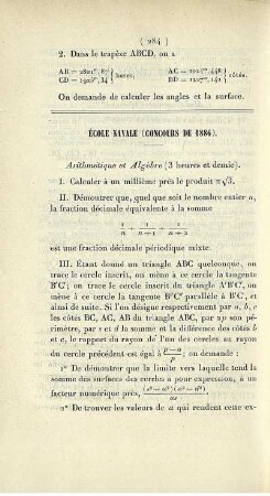 École navale (concours de 1886).