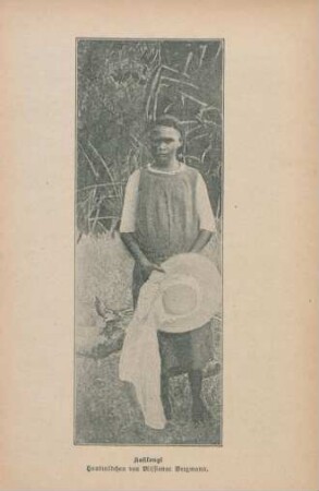 Kasilongi, Hausmädchen von Missionar Bergmann