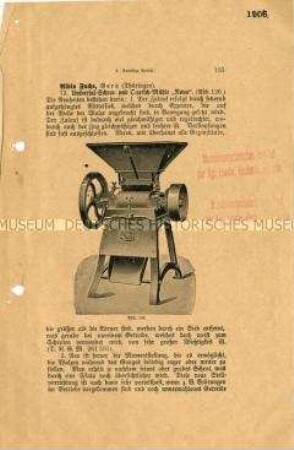 Universal-Schrot- und Quetschmühle "Nova"