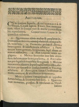 Auctarium.