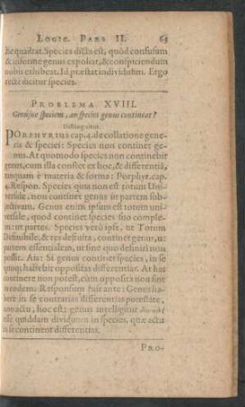 Problema XVIII.