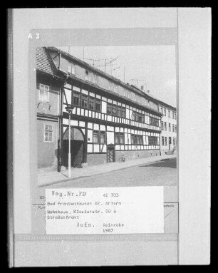 Wohnhaus, Bad Frankenhausen