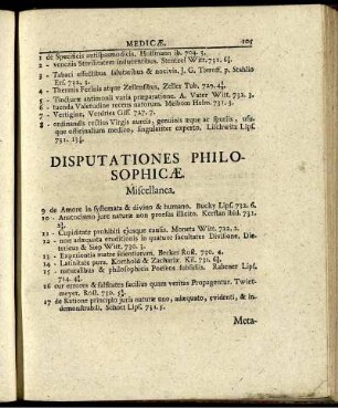 Disputationes Philosophicæ.