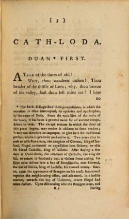 The Poems Of Ossian : In Two Volumes, Vol. I.