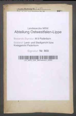 Erblasser: Vahle, Friedrich: