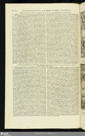 Explication de la XXXIV. & XXXV. Figure