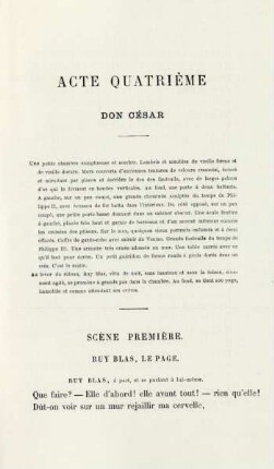 Acte quatrième. Don César