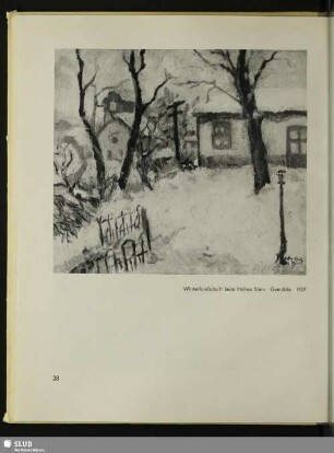 Winterlandschaft beim Hohen Stein