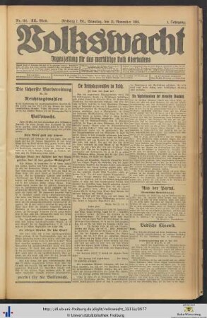 11.11.1911 (II. Blatt)