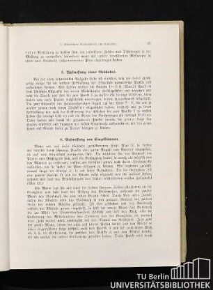 5. Ausmessung eines Gebäudes.