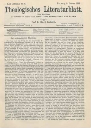 49-52 Zur systematischen Theologie