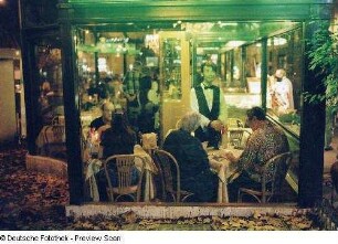 Blick in ein Restaurant