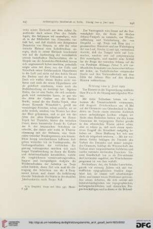 Sitzung vom 9. Juni 1925