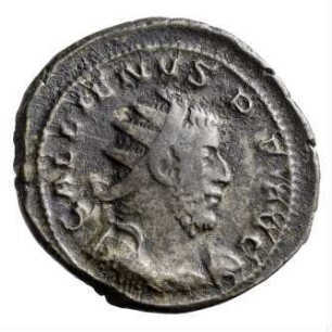 Münze, Antoninian, 258 - 259 n. Chr.
