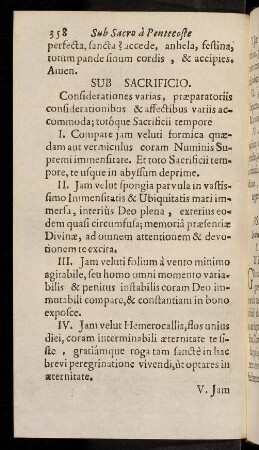 358-368, Sub Sacrificio; ...