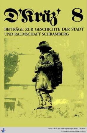 8: D'Kräz: Beiträge zur Geschichte der Stadt und Raumschaft Schramberg