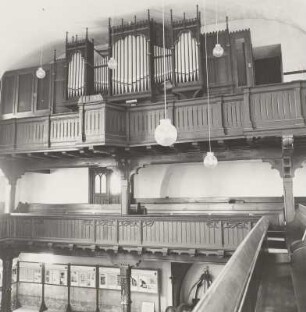 Zweimanualige Orgel