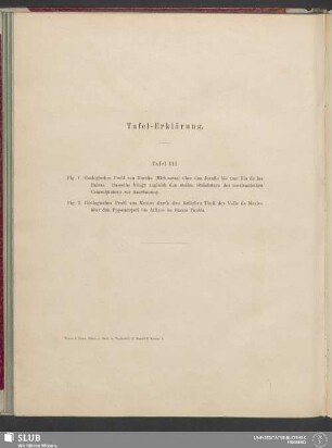 Tafel-Erklärung: Tafel III