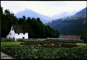 St. Gerold: Gemüsegarten des Klosters
