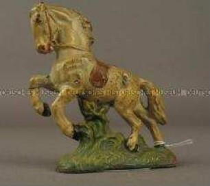 Spielfigur: Kavallerie-Pferd, Schimmel