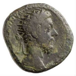 Münze, Dupondius, Dezember 176 - Herbst 177 n. Chr.