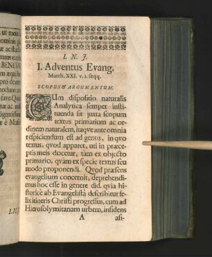 [Dominica I. Adventus - Dominica IV. Adventus.]